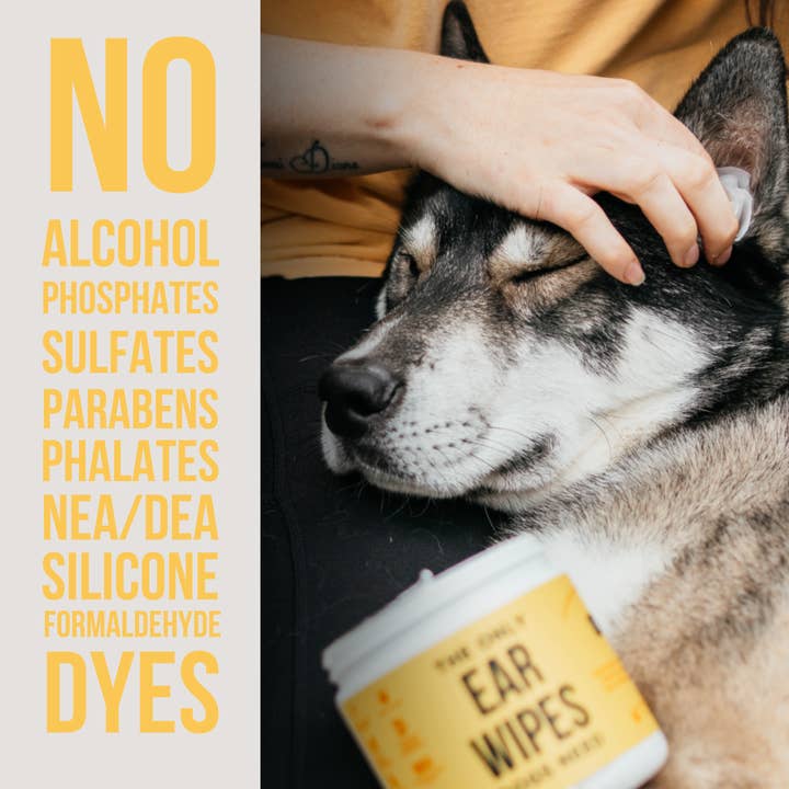 Natural Rapport - Wholesale Pet Grooming Aid - Dog - The Only Ear Wipes Dogs Need