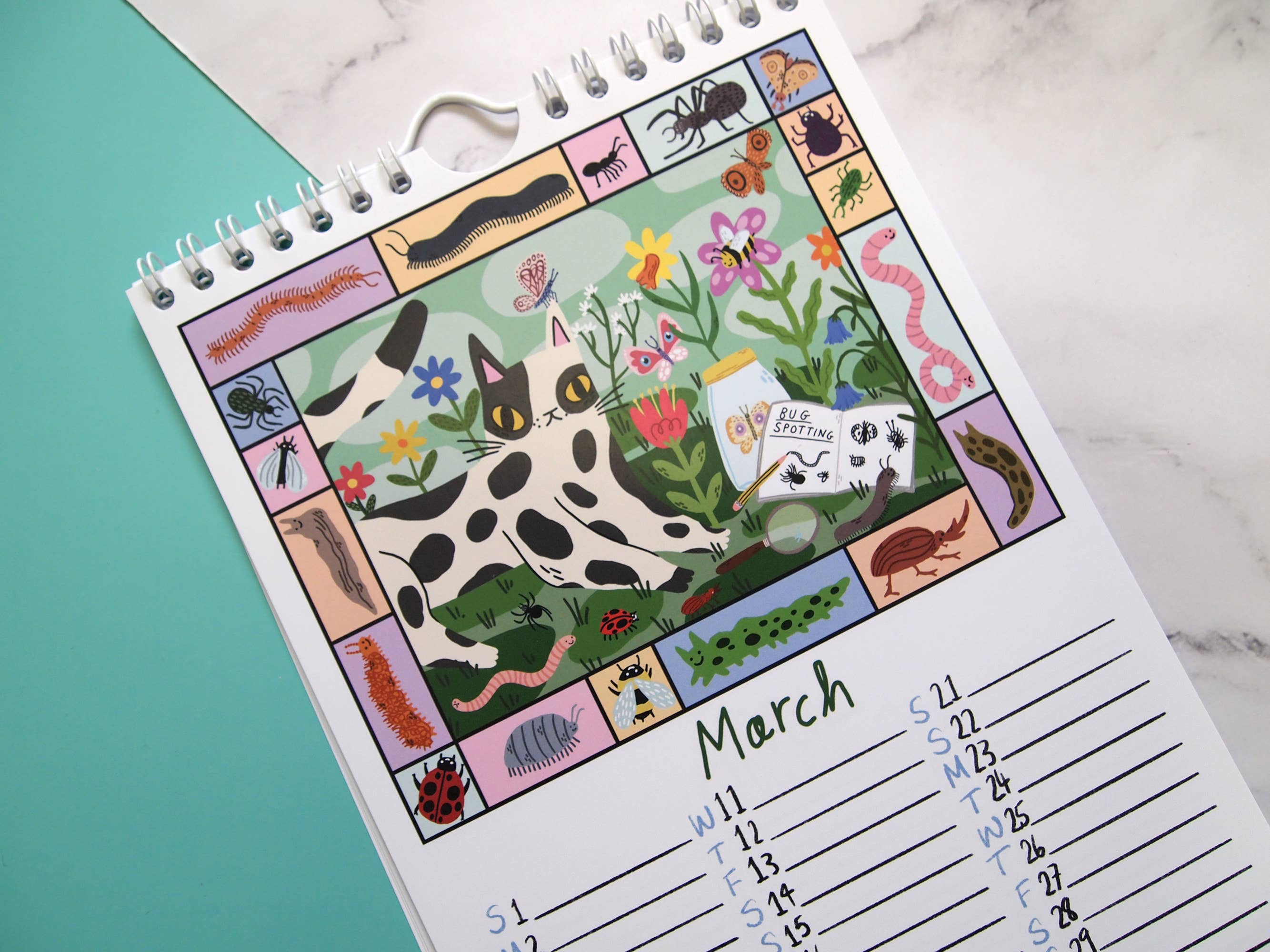 I LIKE CATS - Vente Calendrier - J'aime le calendrier mural A5 Chats 20266