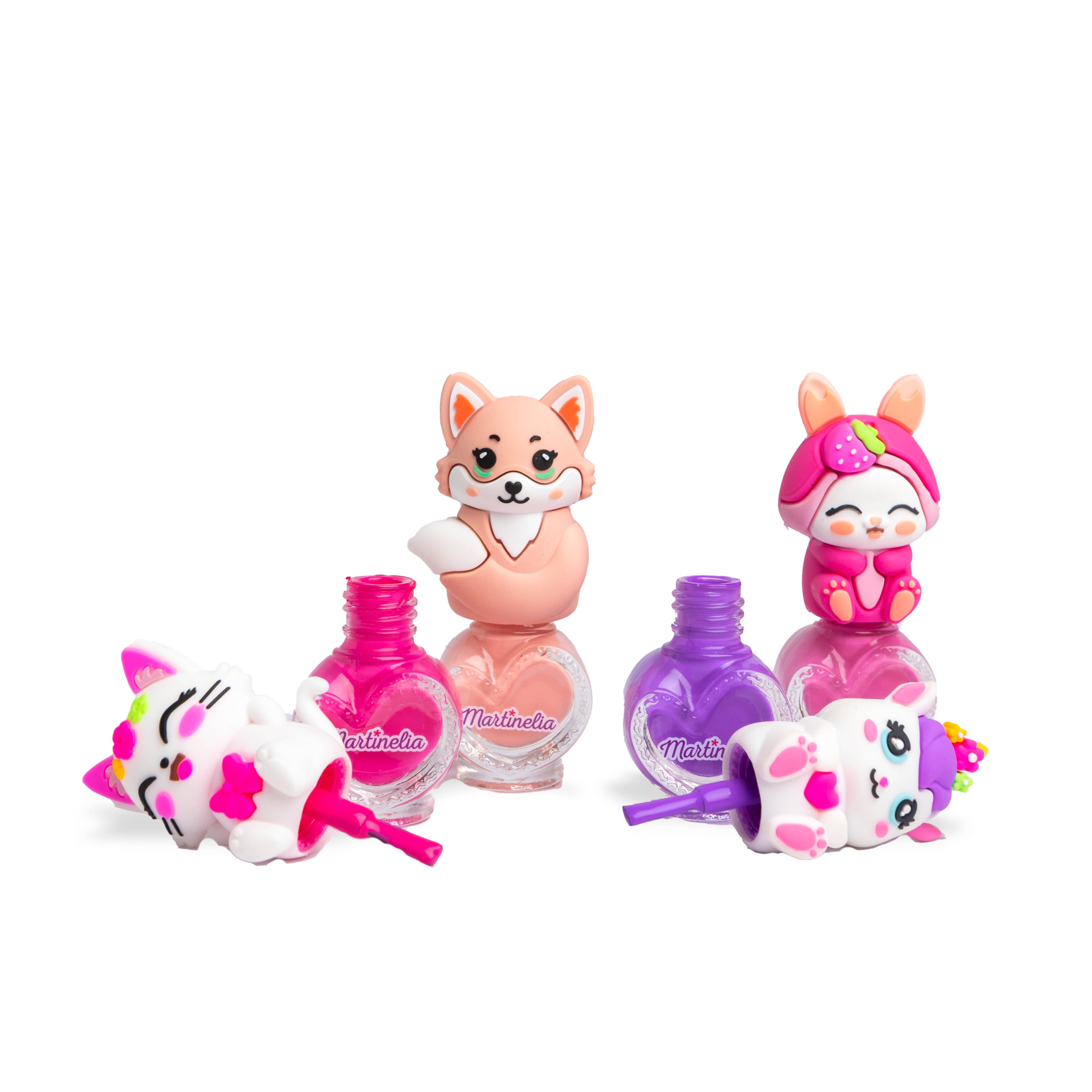 Aquarius Cosmetic SLU - Wholesale Kids Makeup - Kids - MARTINELIA FRIENDLY ANIMALS NAIL POLISH3