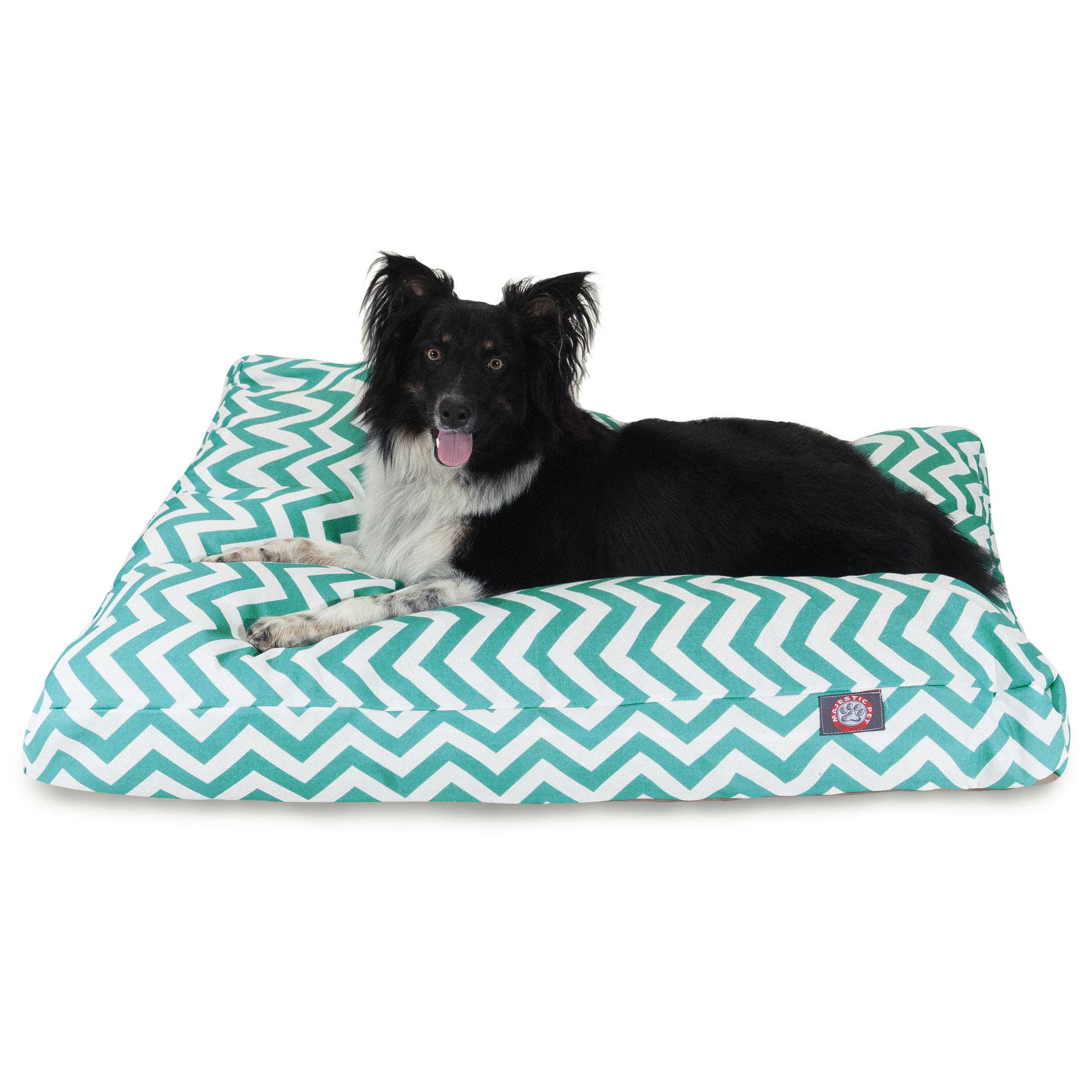 Majestic Pet Products – cama - Cão por atacado – Cama retangular para cães Chevron79