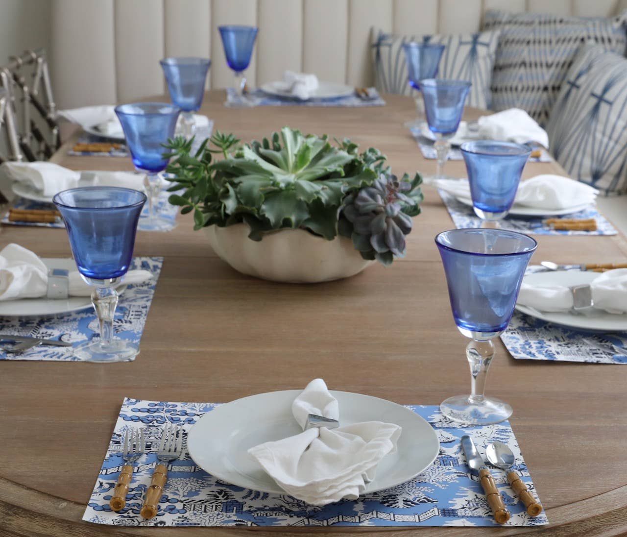 Casa Courant - Wholesale Disposable Placemat - Everyday paper placemats- PagodaMulti2