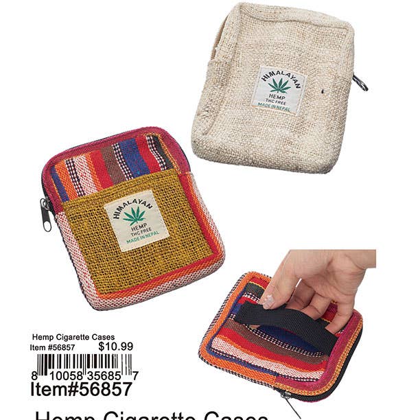 Puka Creations - Wholesale Cigarette Case - Hemp Cigarette Cases