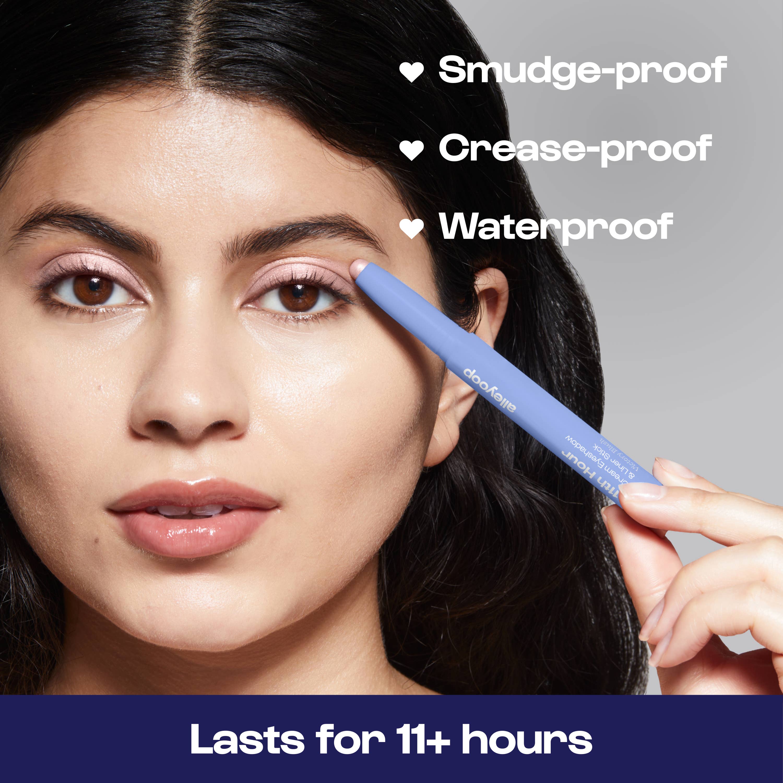 Alleyoop Makeup | Clean Beauty & Wellness - Wholesale Eyeshadow - Victory Blush 11th Hour Cream Eyeshadow & Liner Stick2