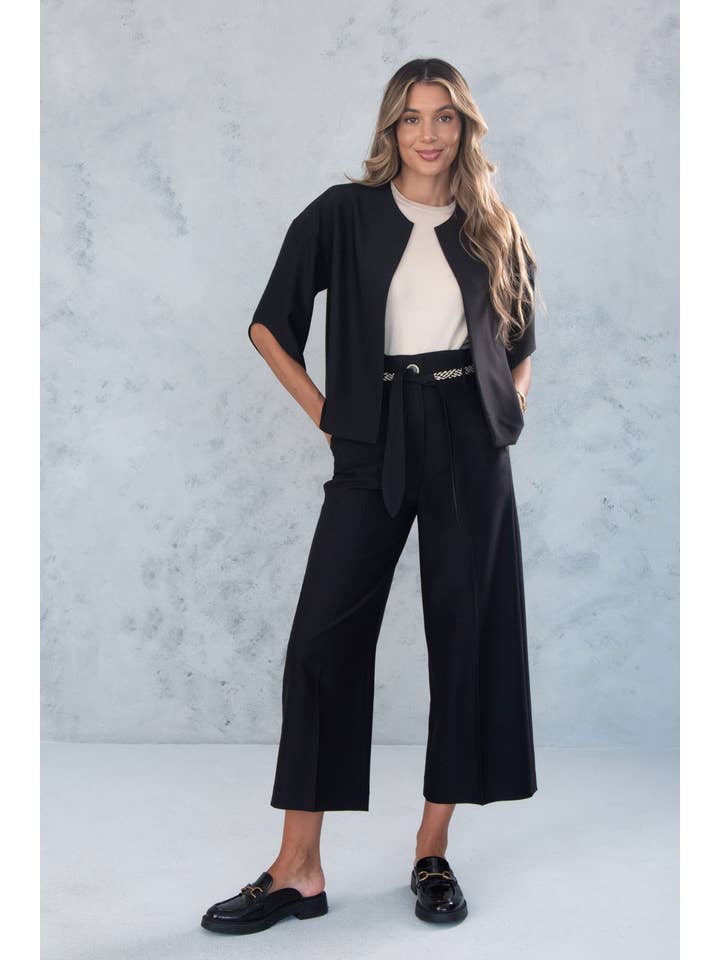 FERRACHE - Wholesale Jacket - Women's - Open fluid-cut jacket2