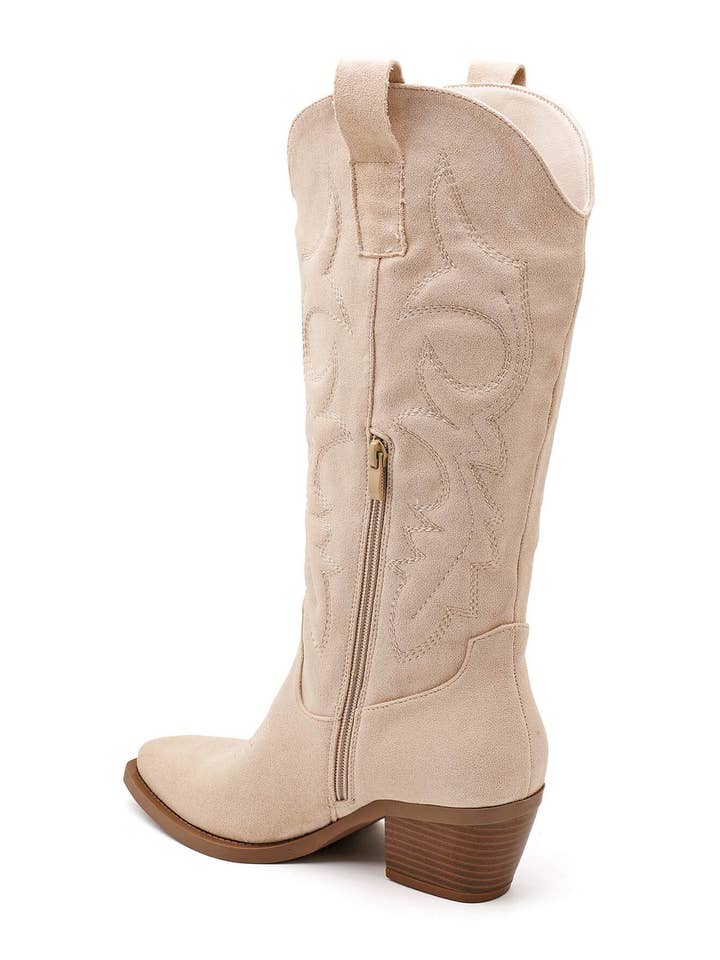 SWEET MAGIC SHOES & BAGS - Wholesale Cowboy Boots - Women's - SUEDE COWBOY BOOT2