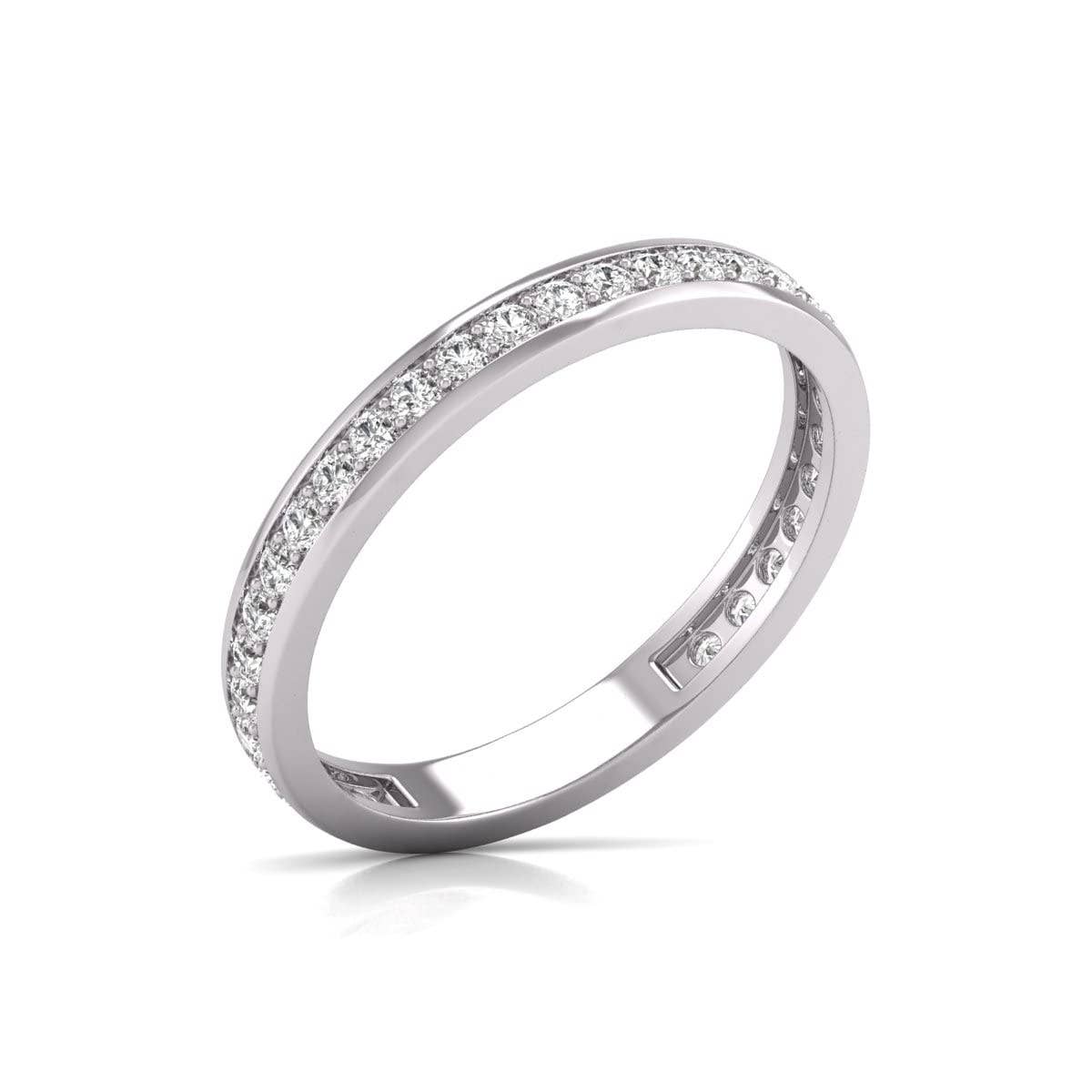 TimeLe$$ Classics – Anel multi-pedra por atacado – Pulseira Eternidade de Diamante Natural 1/2 CTTW em Ouro 14K