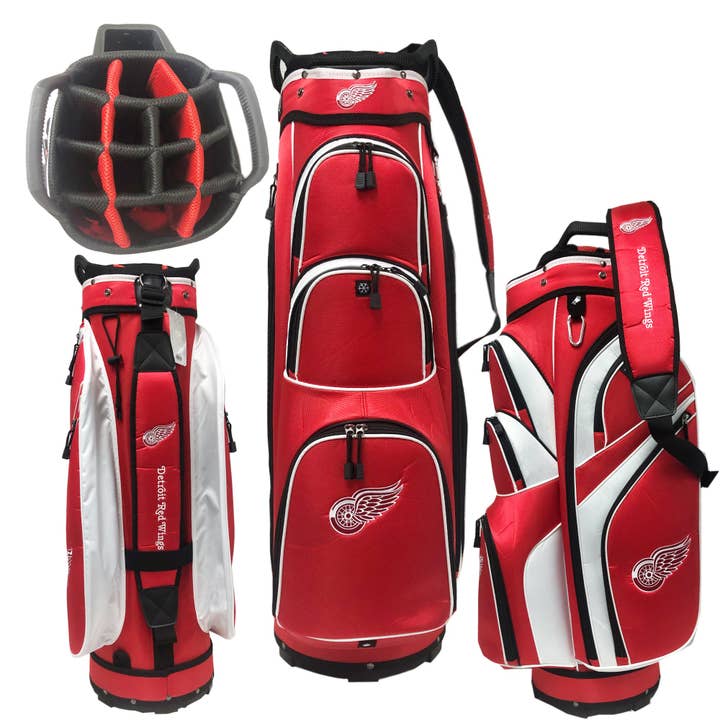 CaddyPro Golf Products Ltd. - Wholesale Sports Bag - Unisex - NHL Golf Cart Bag Detroit Red Wings1