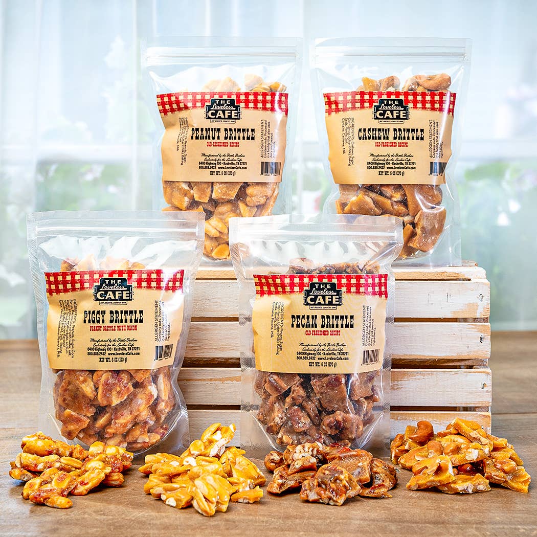 The Loveless Cafe - Wholesale Brittle - Peanut Brittle 6 oz1