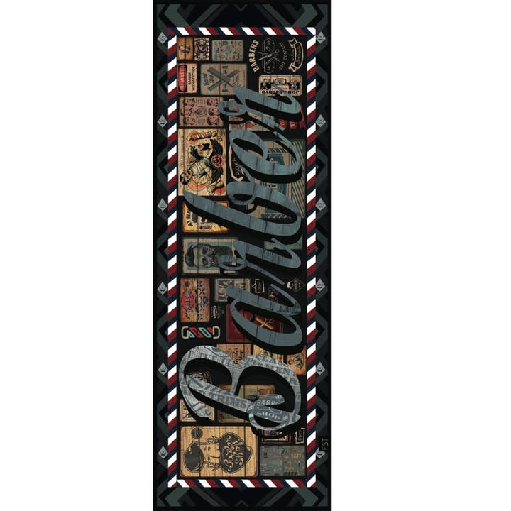 Großer Schal aus Merinowolle BARBER für den Großhandel von FST le french studio