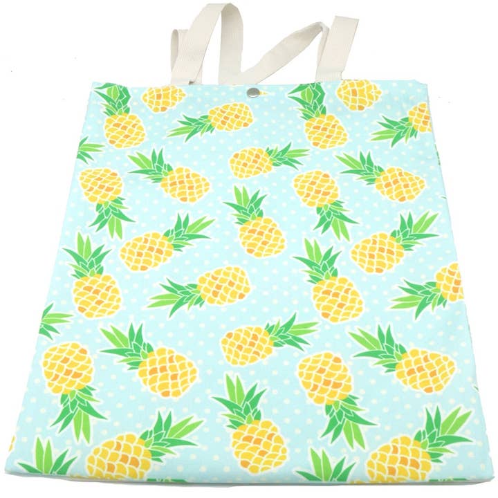 R-I7.1 BAG1023-001-6 Saco de Compras 40x33cm Ananás por atacado de Menga Trading