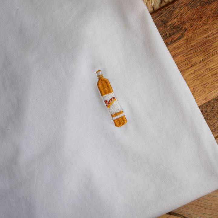 Embroidered t-shirt - Suze for wholesale by Juste un t-shirt