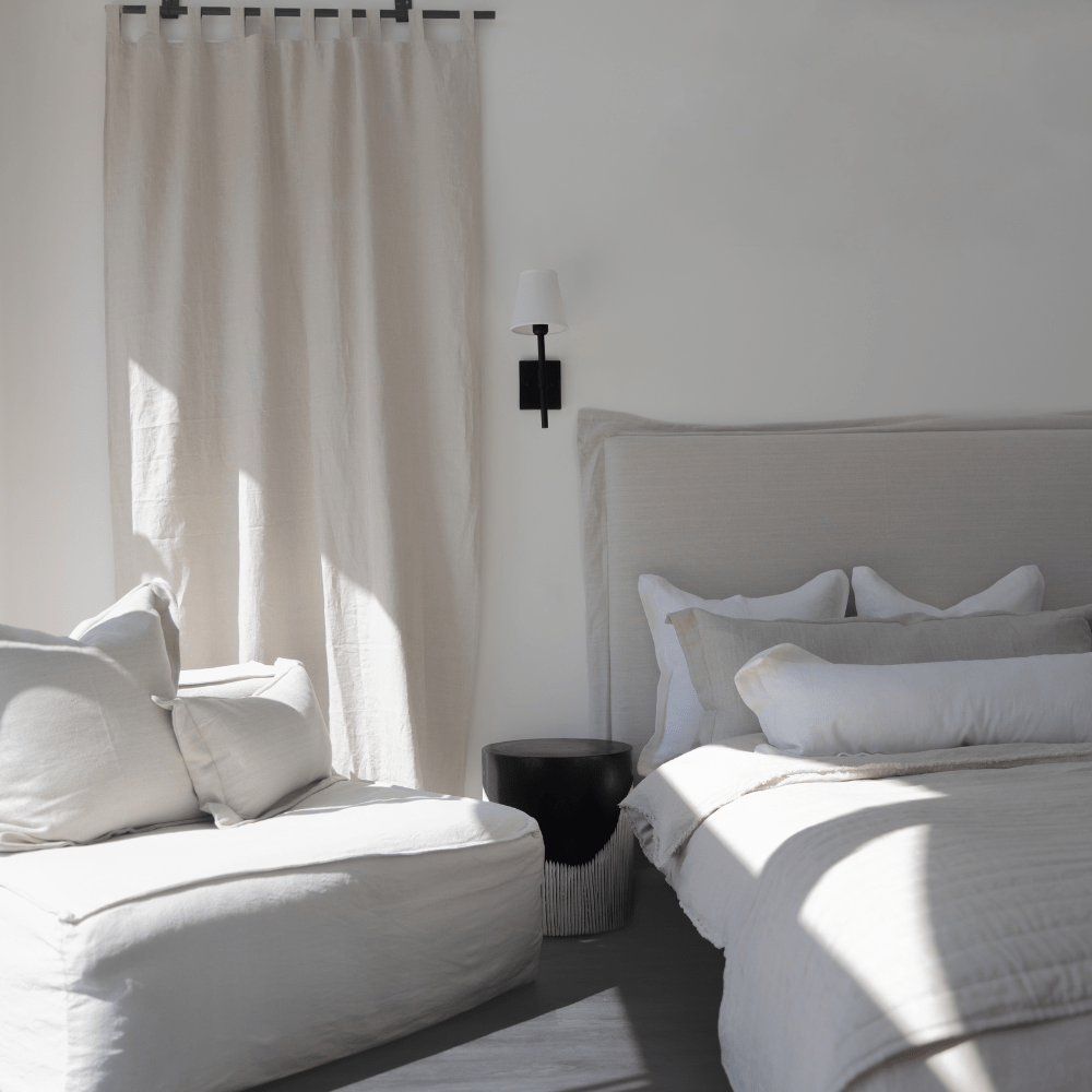 BHD HOME – wholesale Curtain – Linen Natural Tab Top Curtain8