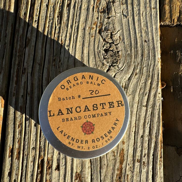 Lancaster Beard Company - Wholesale Beard Styling Product - Lavender Rosemary Organic Beard Balm2