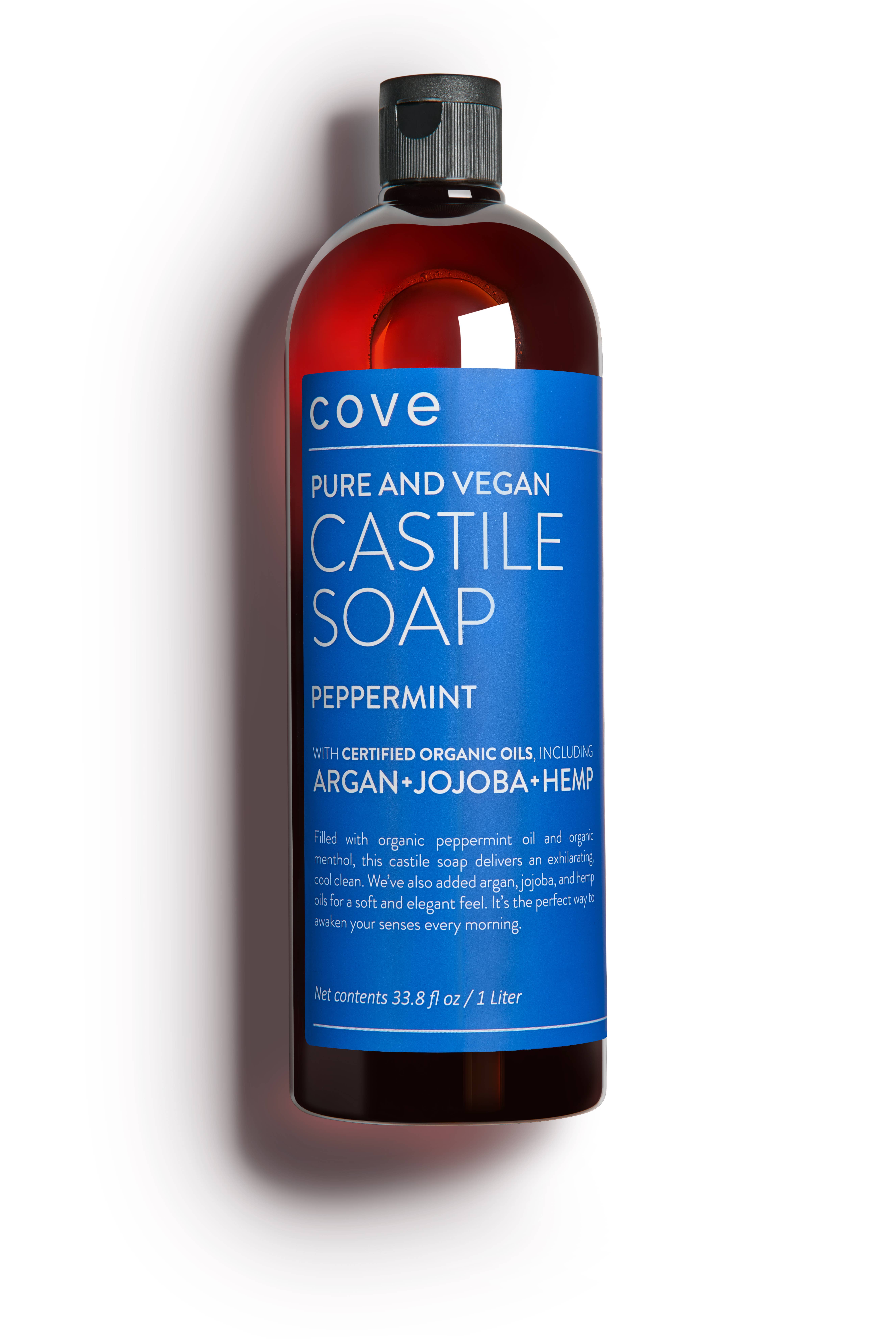 Cove – Engroshandel Kropssæbe/brusegel – Cove Castilla Sæbe 33.8 oz | Økologisk Argan, Jojoba, Hamp Seed6