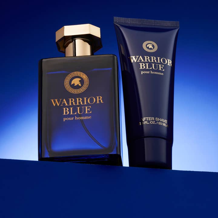 Lovery - Wholesale Bath & Body Set - Men's - Warrior Blue Bath and Body Gift Set - Mens Home Pampering