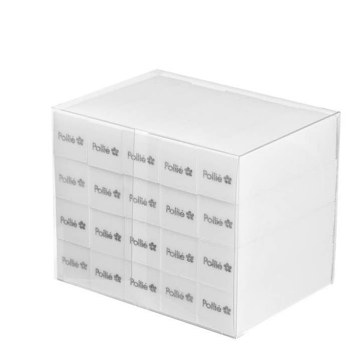 Bloque pulidor blanco de 4 caras para limado para venta al por mayor de Thera esthetique