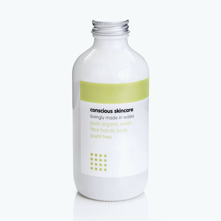 Pure Fragrance Free Body Wash for wholesale by Conscious Skincare