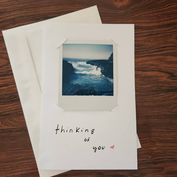 SeaNic Snapshots - Venta al por mayor Tarjetas de felicitación - Tarjetas de felicitación hechas a mano con fotos Polaroid