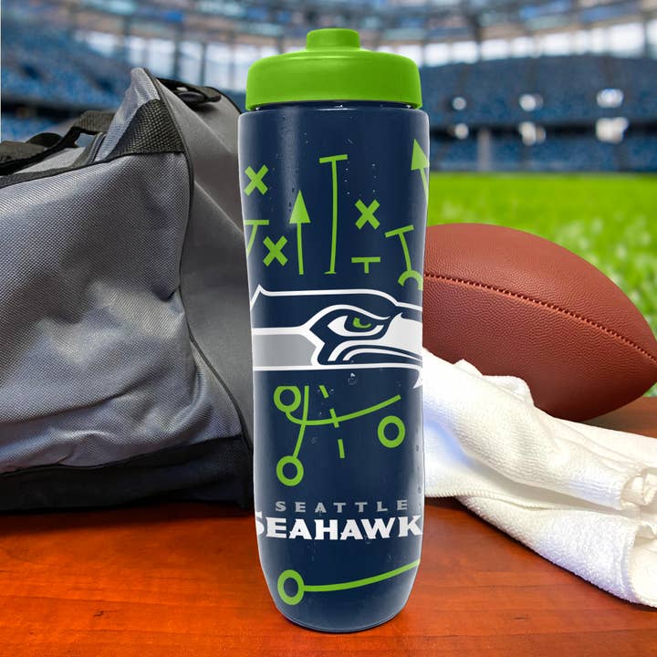 Party Animal, Inc. - Wholesale Water Bottle - Seattle Seahawks Squeezy Water Bottle1