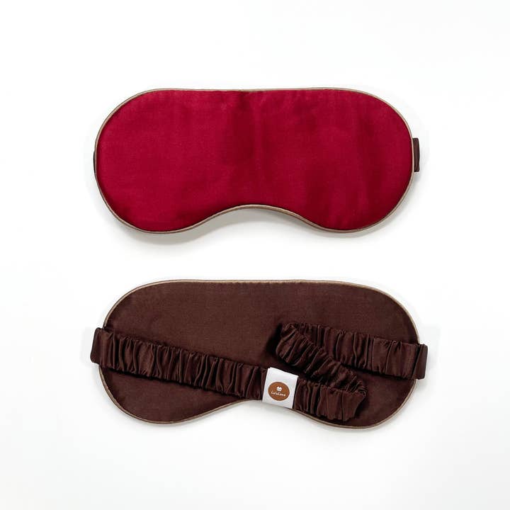 LuluLane - Wholesale Sleep/Eye Mask - Pea Green Luxury 100% Silk Sleep Mask | Silk Eye Mask | Meditation Mask