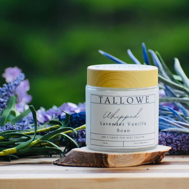 Sebo de Vaca 100% Alimentado a Pasto com Lavanda e Baunilha. por atacado de Tallowe