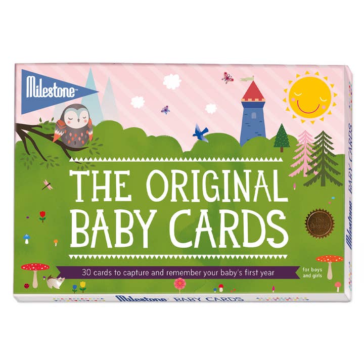 Milestone® – wholesale Milestone art/keepsake – Child & baby – The Original Baby Milestone Cards - 6 sets in counter displa