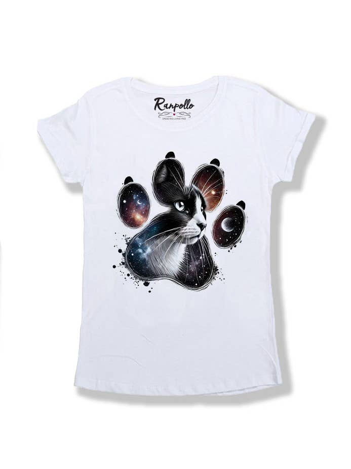 RANPOLLO MILANO - Wholesale Screen Printed T-Shirt - Women's - CATSPACE
