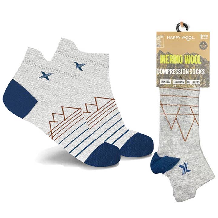 The American Gift Company (TAGCO) - Wholesale Socks - Unisex - MERINO WOOL ANKLE SOCKS - HIKING, CAMPING, SNOW10