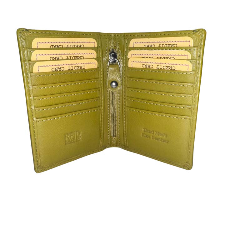 Greenwood Leather AU - Wholesale Card Holder - Unisex - Credit Debit Leather Card Holder Freya - GW8001ORG