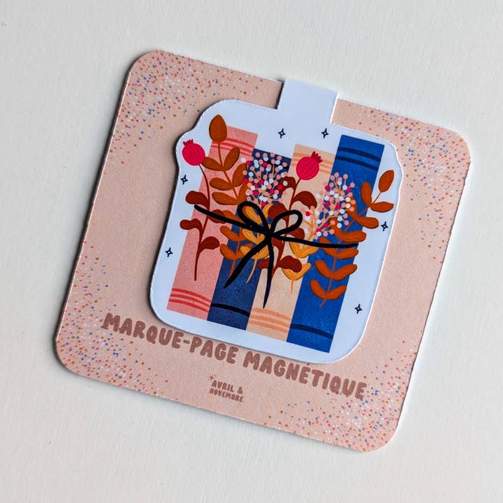 Avril & Novembre - Wholesale Bookmark - Magnetic Bookmark - Books and Foliage5
