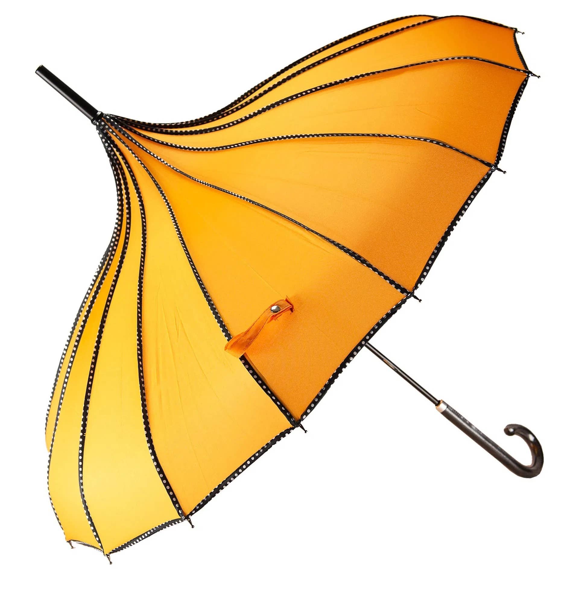 Superbia - Wholesale Umbrella - Women's - Pagoda Trims Long Stick Umbrella (For Sun & Rain)4