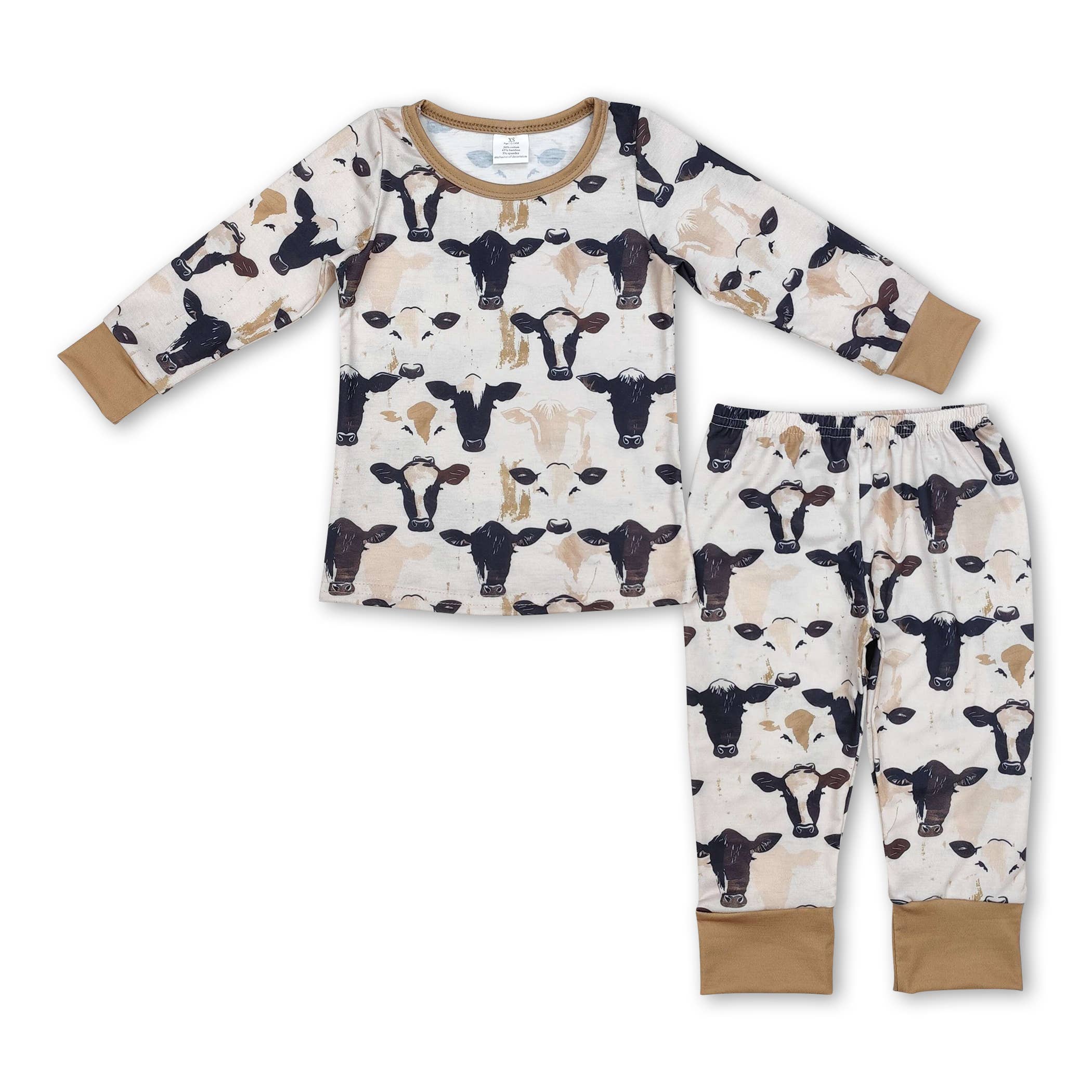 Yawoo Garments - Wholesale Jumpsuit - Baby - Long sleeves cows baby kids zipper romper2