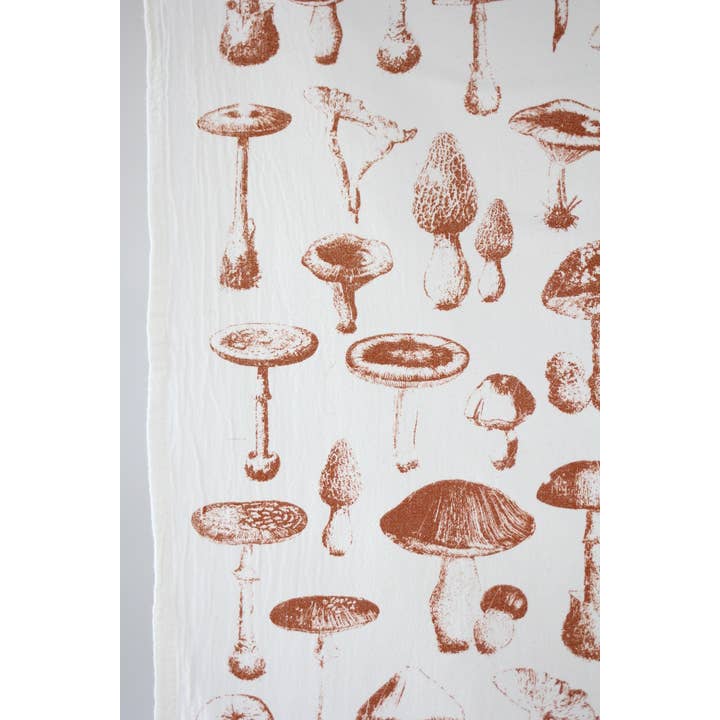 Highland Ridge | Handmade Home Decor - Wholesale Tea Towel - Mushroom Tea Towel10