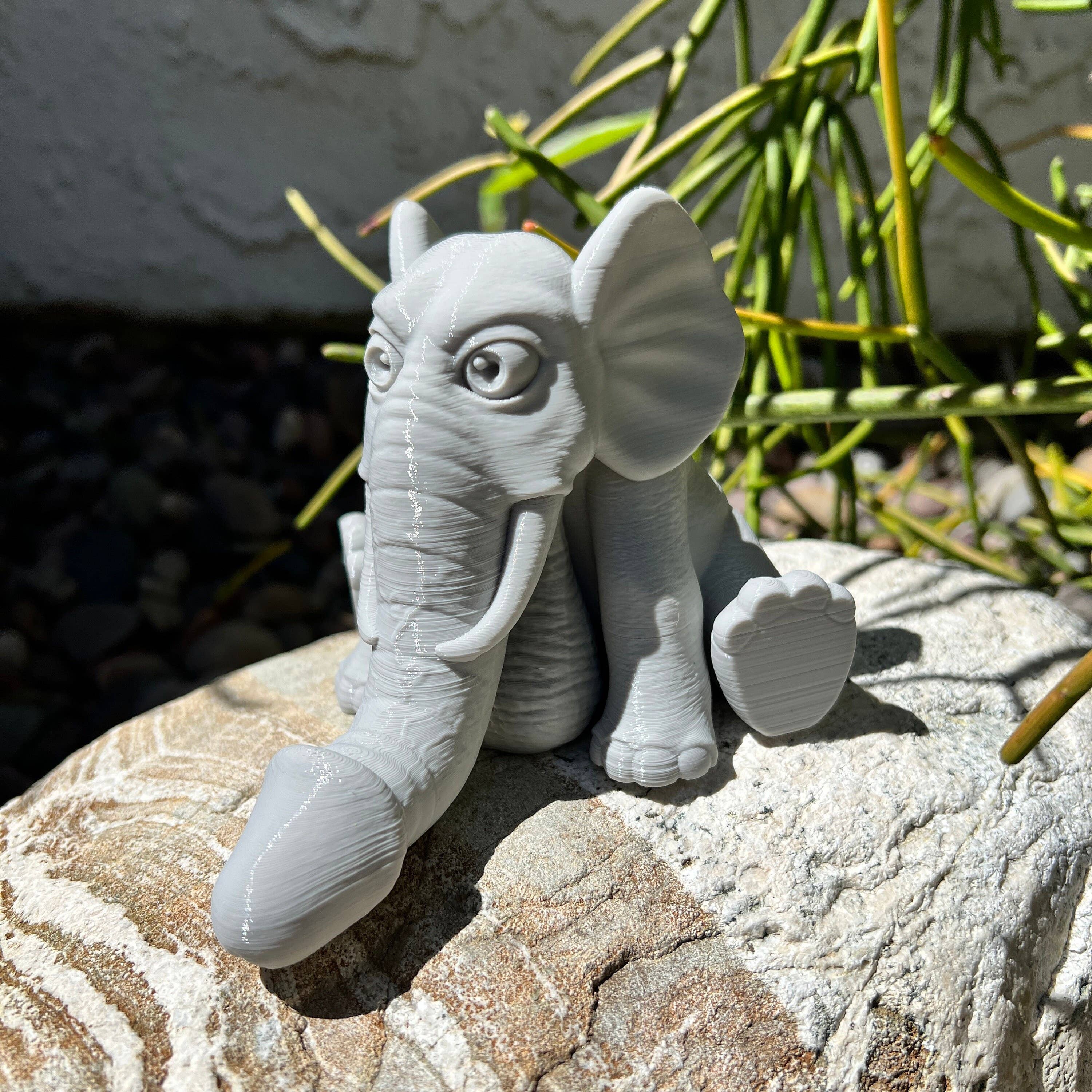 NumanPrints - Venta al por mayor Regalo de broma/detalle - Polla de elefante Angry Inch Dick impresa en 3D para adultos6