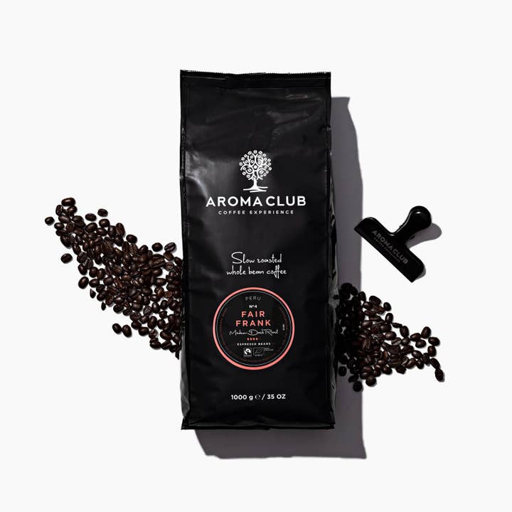 Aroma Club - Coffee Experience - Wholesale Koffiebonen - Aroma Club - Koffiebonen - N°4 Fair Frank - 1KG zakje