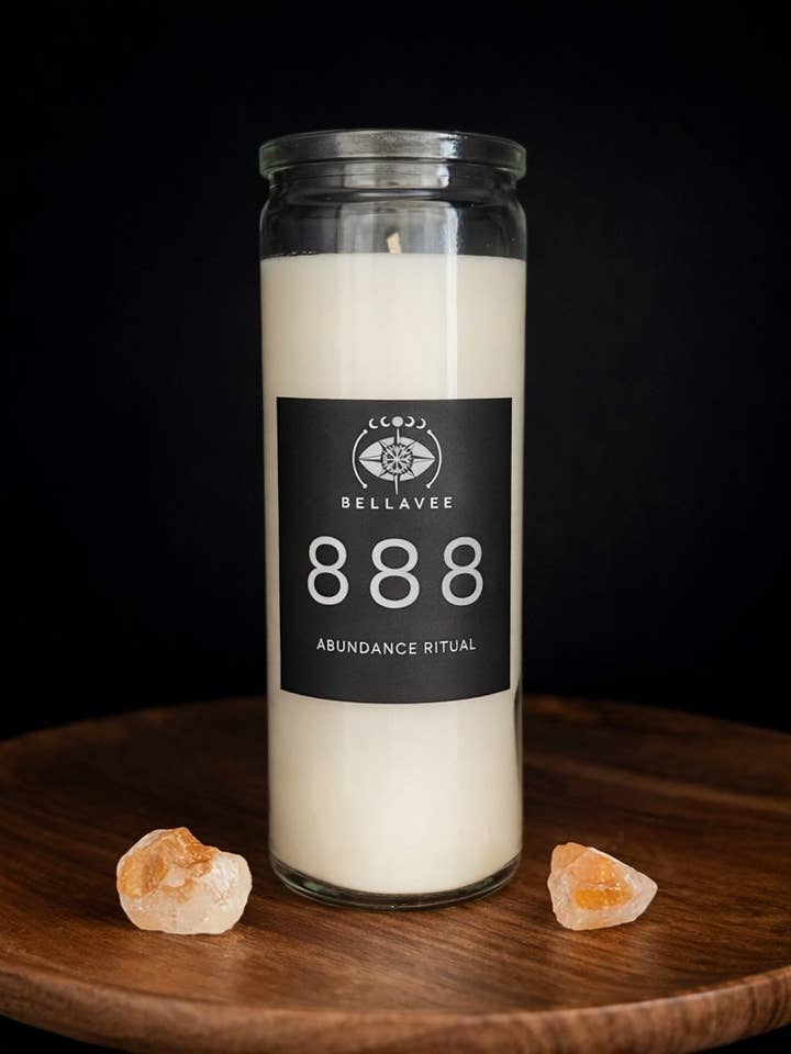 888 — Candela Rituale dell'Abbondanza per la vendita all'ingrosso da parte di BellaVee