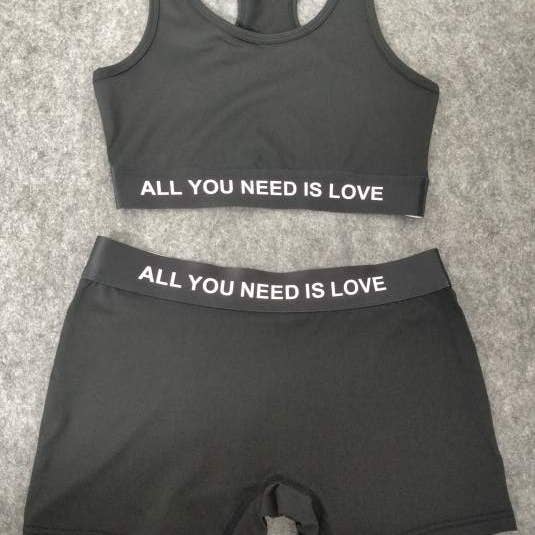 ALL YOU NEED IS LOVE BIKER SET for wholesale by rich girl on vacation