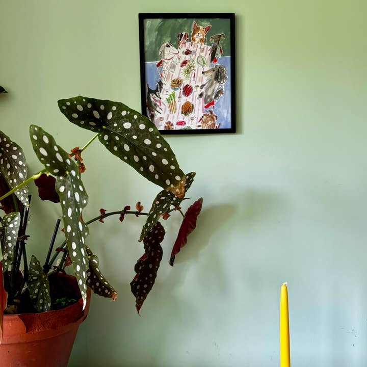 ELIZABETH GRAEBER art + illustration - Wholesale Art Print - Dog Party Print3