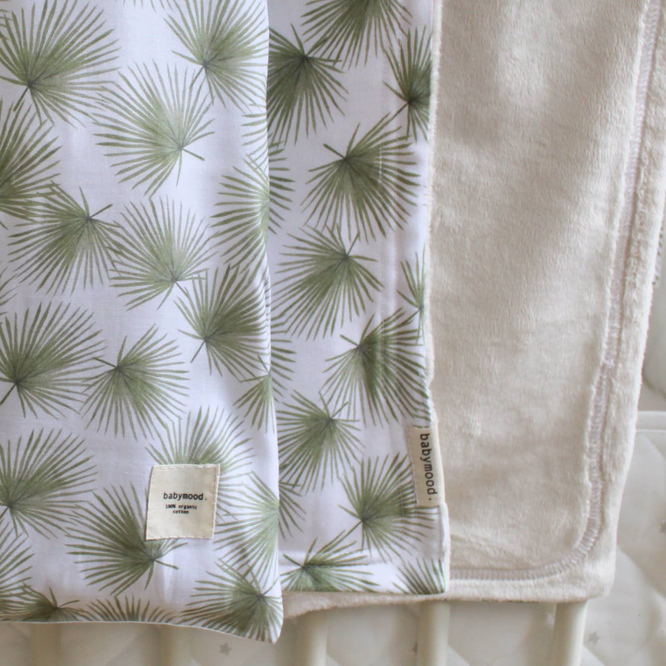 Bedding Set 65x80 | Green Palms for wholesale on Faire2