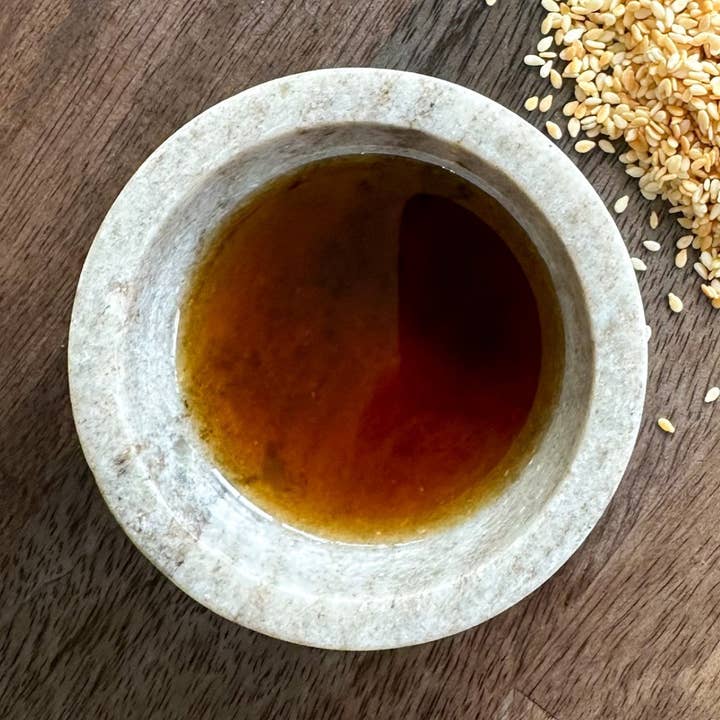 Toasted Sesame Oil for wholesale by Olive Branch Oil & Spice