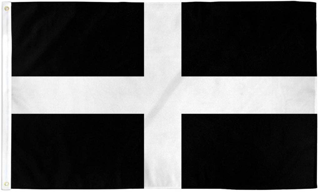 Flags Importer - Wholesale Flag - Cornwall Flag 3x5ft Poly1