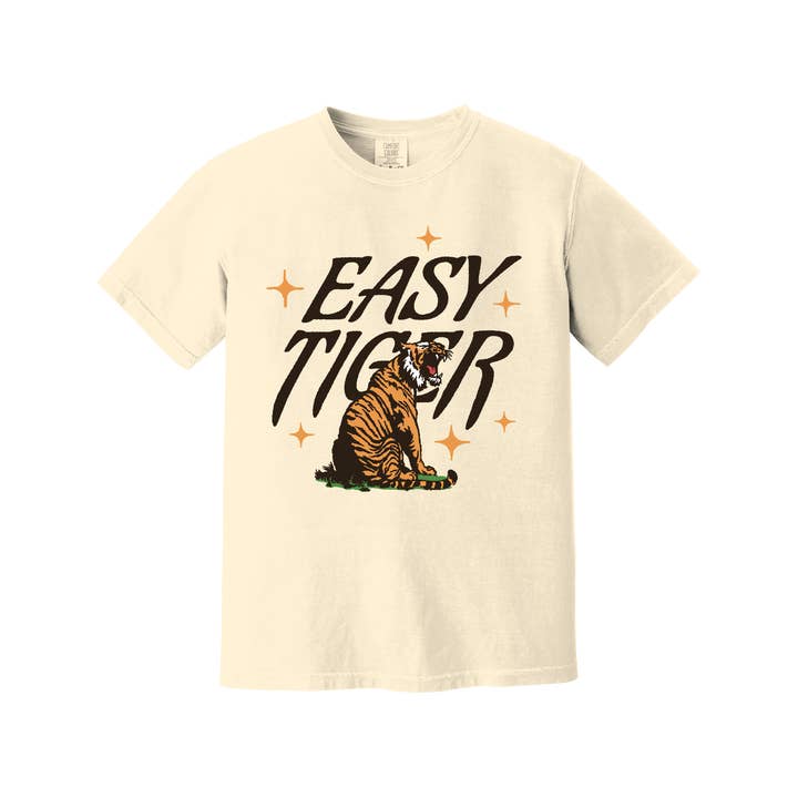 Easy Tiger Graphic Tee for wholesale by Salty Babe Threads