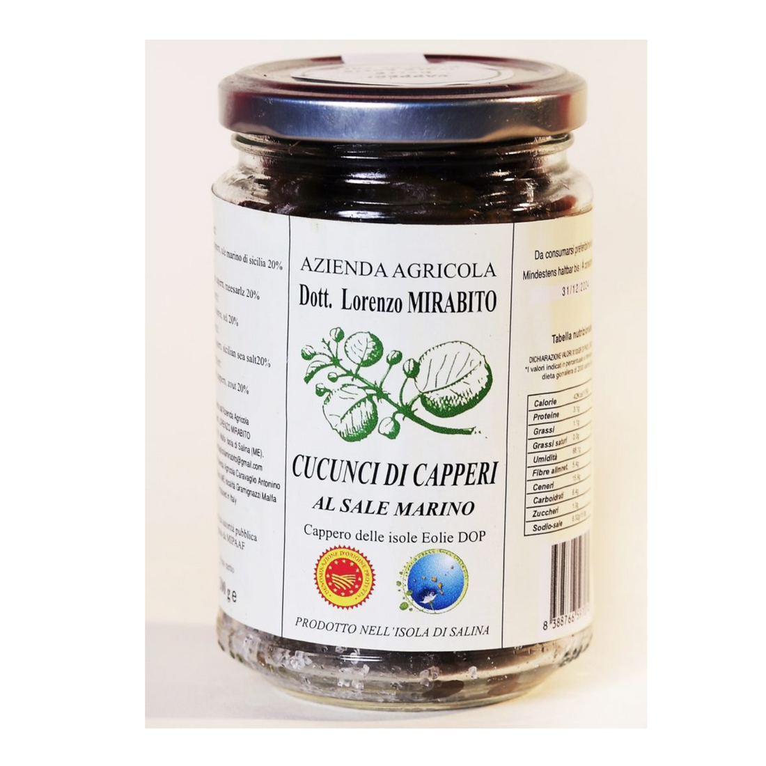 Emporio Sicilia - Wholesale Pickled Vegetables - Cucunci of Salina DOP - Mirabito0