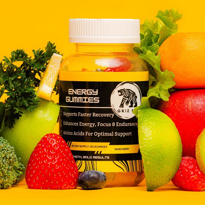 Energy Gummies for wholesale by Griz Fit