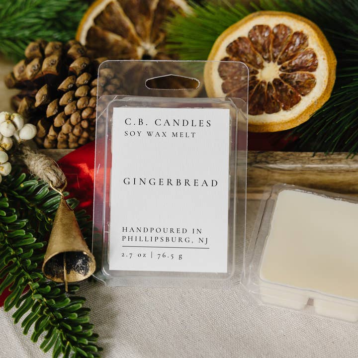 Gingerbread Wax Melt for wholesale by C.B. Candles