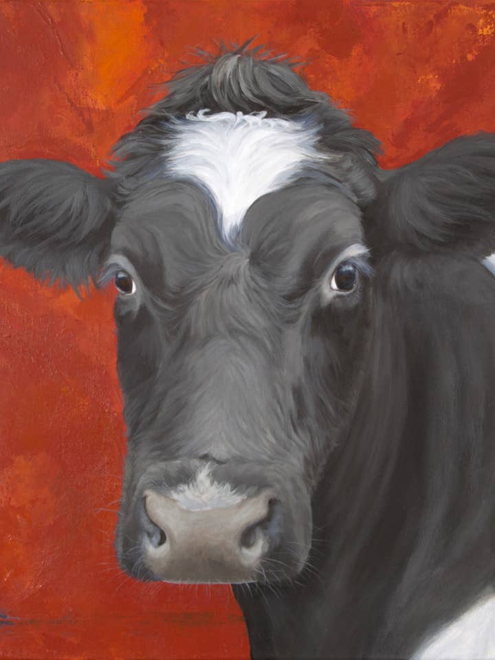 Here Comes My Girl - Cow Print for wholesale by Tracy L Anderson