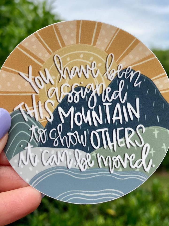 Adesivo Mountain Faith per la vendita all'ingrosso da parte di Southern Bell Market