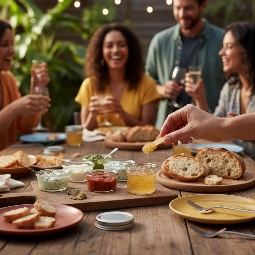 Kadra Kitchenware - Wholesale Weckpot/glazen pot - Vikko - Ronde Glazen Pot (RVS Deksel) 4oz2