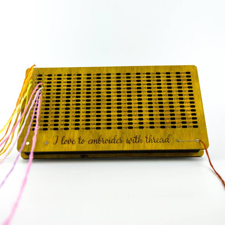 Embroidery craft - Wholesale Embroidery/cross-stitch supplies - Needle storage organizer 240 slots for embroidery OG-0821