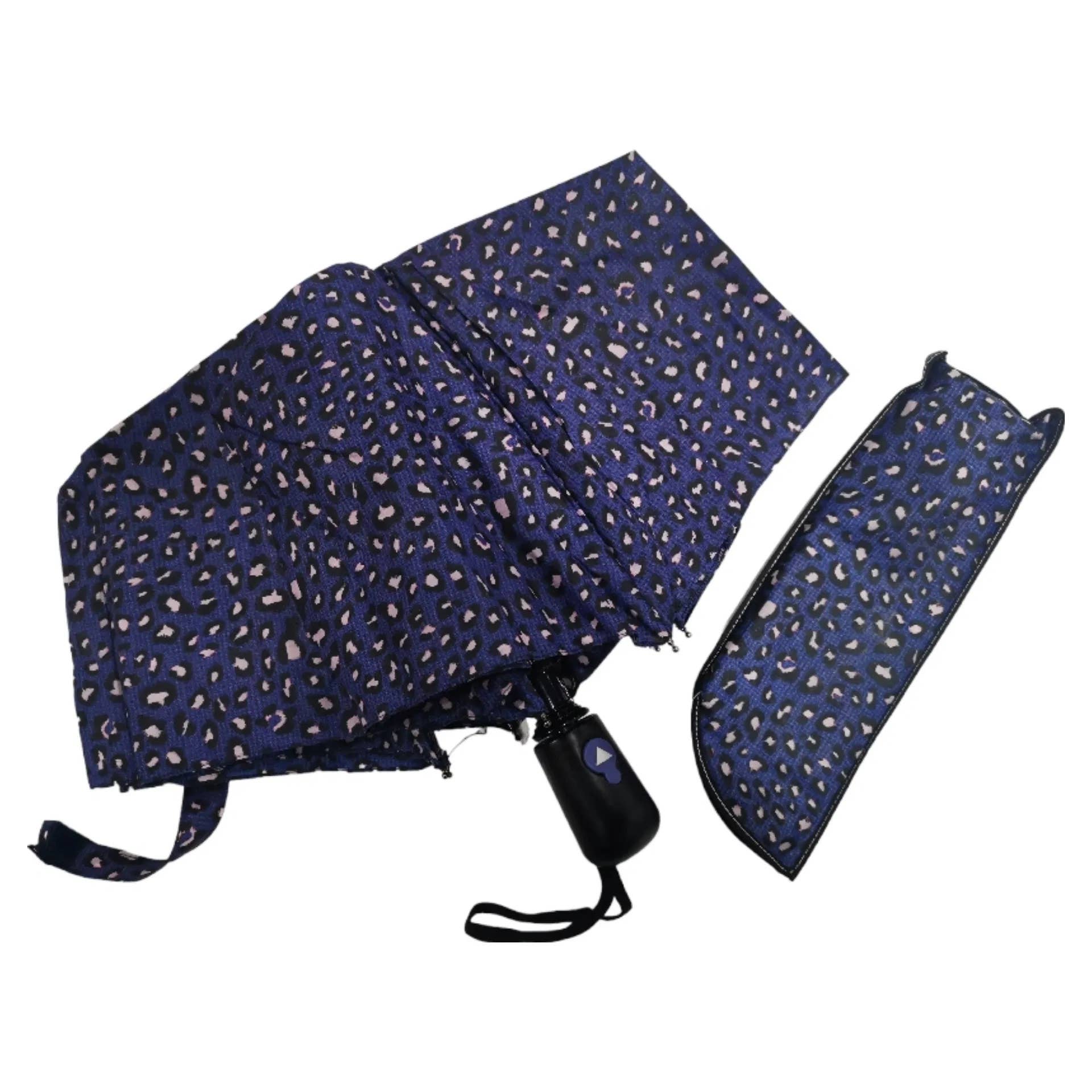 Superbia – Engroshandel Paraply - Dame – Lille semi-automatisk paraply med dyreprint - 55B5